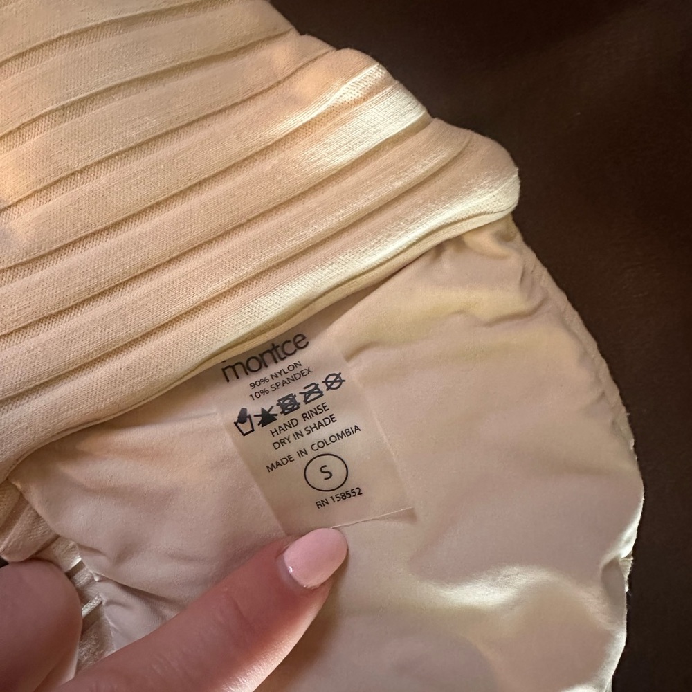 Montce Ivory Bikini top